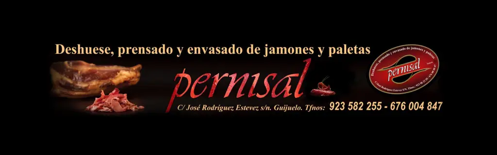 Pernisal composición pie página